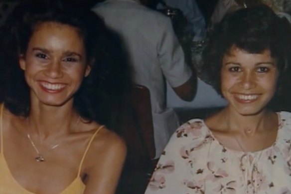 Rhoda Roberts (left) with her sister Lois.
