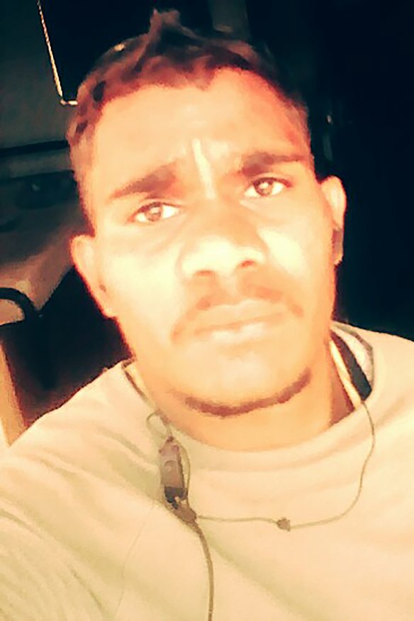 A photo of Kumanjayi Walker supplied by his family. 