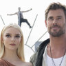 Anya Taylor-Joy and Chris Hemsworth launch Furiosa: A Mad Max Saga at the Overseas Passenger Terminal in Sydney.