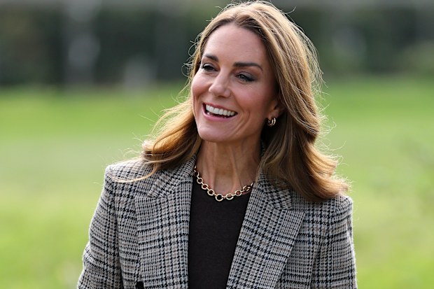 Catherine, Princess of Wales during a visit to The Forward Trust to mark Addiction Awareness Week on September 24, 2026 in Southend, England.