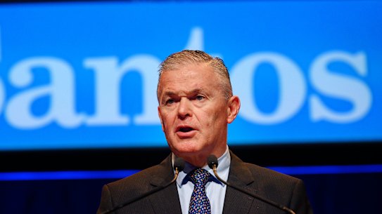 Santos CEO Kevin Gallagher has led the Australian oil and gas giant for the past decade.