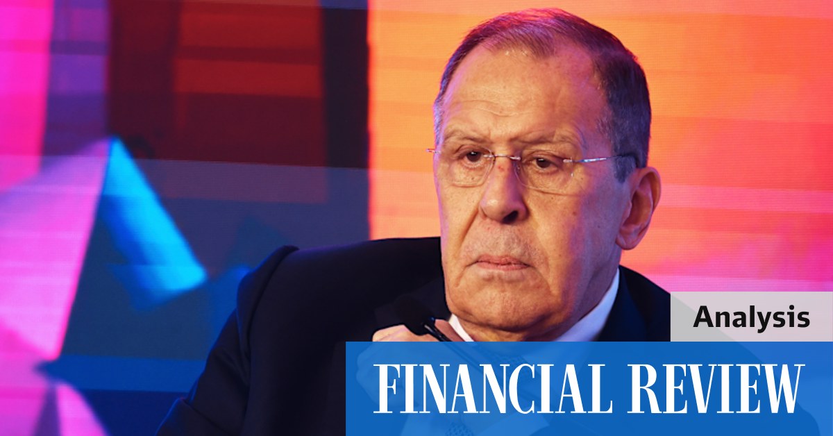 War in Ukraine: Lavrov delivers a chilling take Russia's war with the West - Vimarsana News