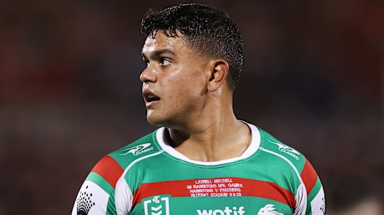 Latrell Mitchell could not stop Penrith winning 16-10.