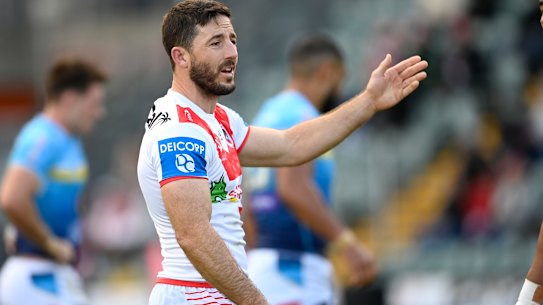 On the move: former Dragon Ben Hunt.