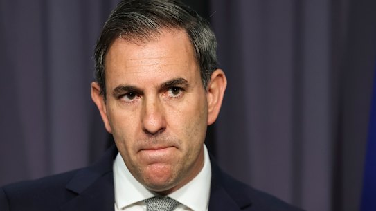 Treasurer Jim Chalmers.