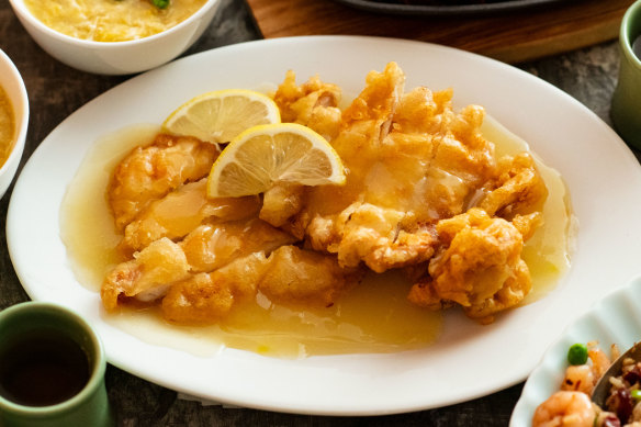 RecipeTin Eats’ double-fried lemon chicken stays crispy.