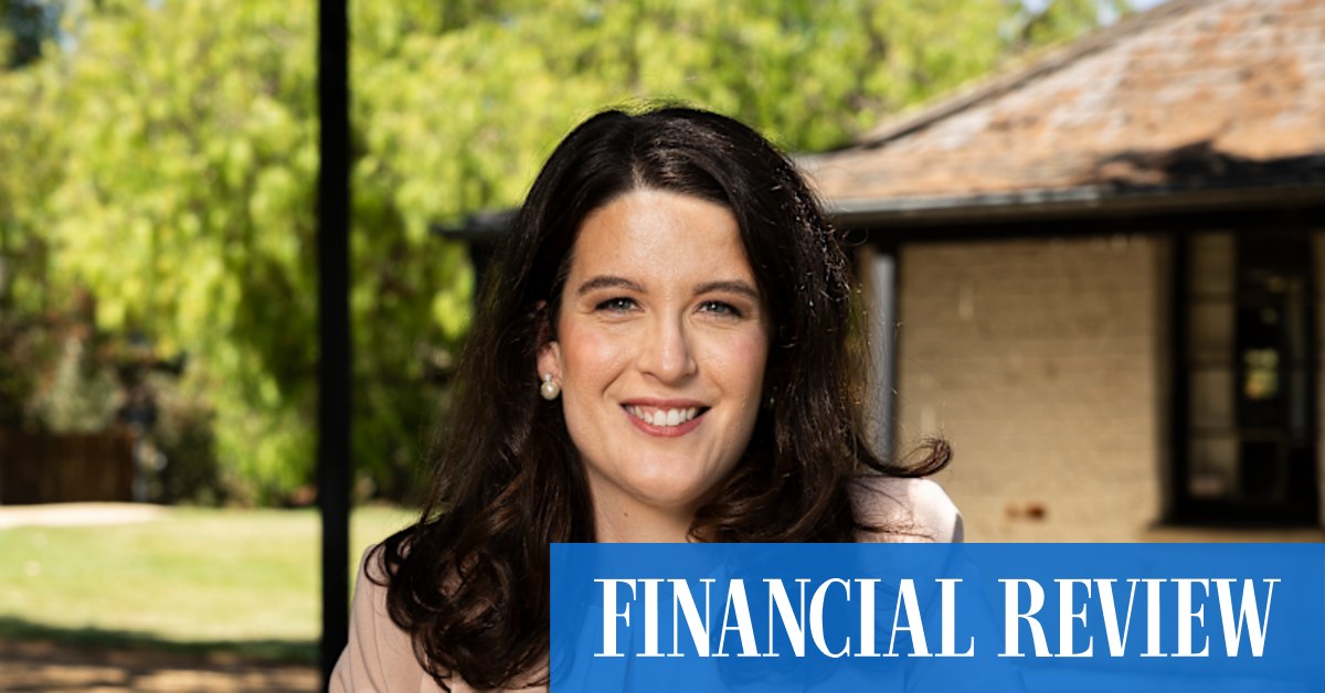 afr.com - John Kehoe - Meet Claire Chandler. The would-be finance minister who hates debt