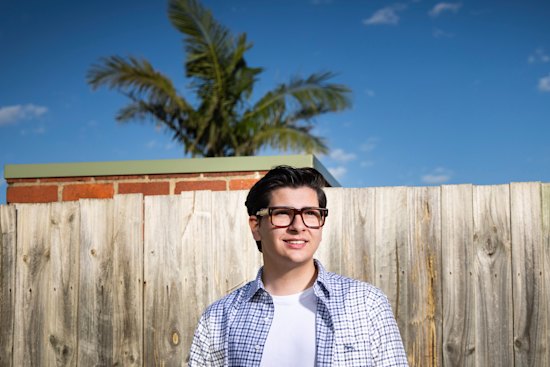 Jenson Galvin, 19,  hopes to be able to buy a home in Brighton within 10 years.