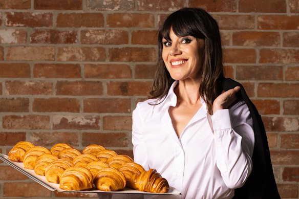 Kate Reid is partnering with Mecca on the new Mecca Cafe. 