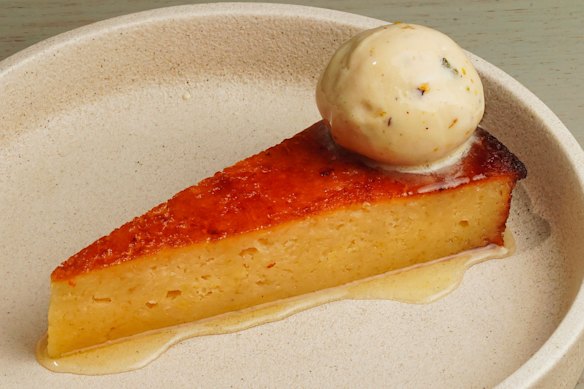 Portokalopita (orange syrup cake) which uses torn filo in place of flour.