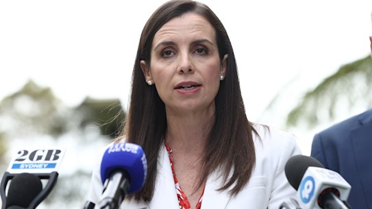 Finance Minister Courtney Houssos discusses the overcharging on Wednesday morning.