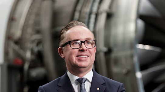 Qantas CEO Alan Joyce urged the government to invest more in sustainable aviation fuel last year.
