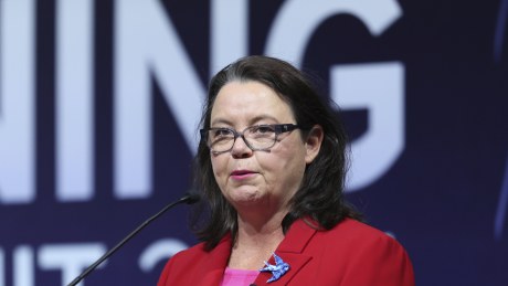 Madeleine King tells the AFR Mining Summit that Dutton is being “anti-WA”.
