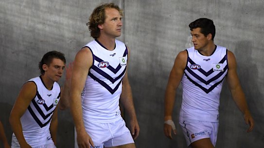David Mundy before the round three match against Carlton this season.
