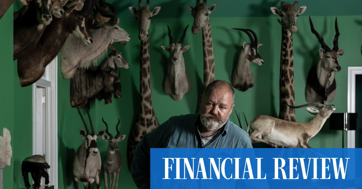 Dale Frank's Singleton home is stuffed with taxidermy animals in a challenging mix of the old-fashioned and the avant-garde - Vimarsana News