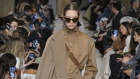 A Max Mara icon, the camel coat, on the runway at the brand’s fall 2023 ready-to-wear show in Milan last month.