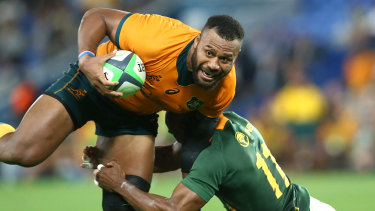 Samu Kerevi and the Wallabies are desperate to claim back-to-back wins.