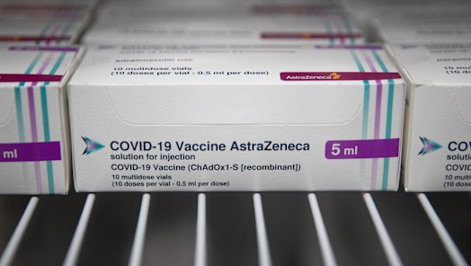 The AstraZeneca COVID-19 vaccine.