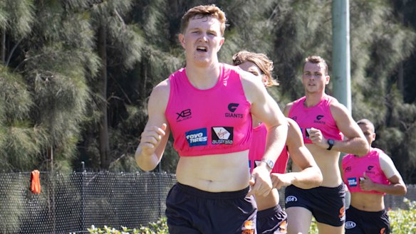 Canberra product Tom Green has been training with the GWS Giants.