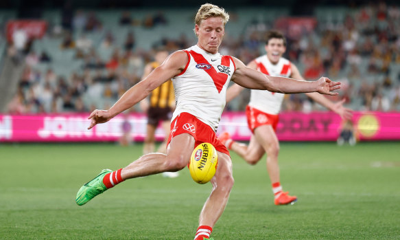 Isaac Heeney is this year’s Brownlow Medal favourite.