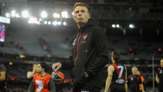 Brendon Goddard is feeling 'vulnerable', but comfortable with contract negotiations with Essendon.