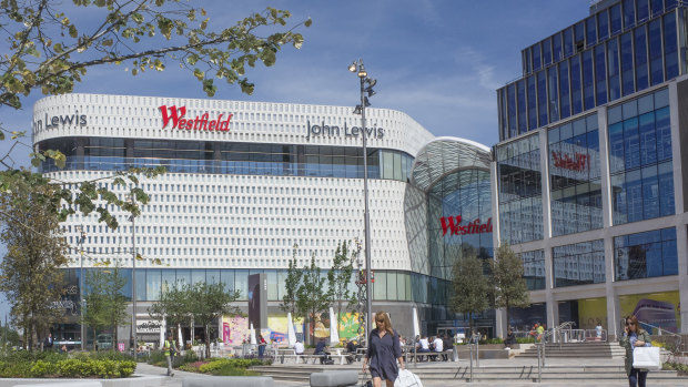 Westfield London in White City, which is owned by Unibail-Rodmanco-Westfield