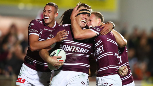 Manly missed the eight last season.