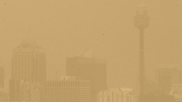 Dust storms can cause havoc for the population. 