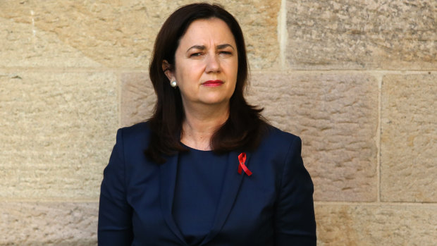 Premier Annastacia Palaszczuk is watching and waiting for any NSW community transmission and how Victoria emerges from lockdown.