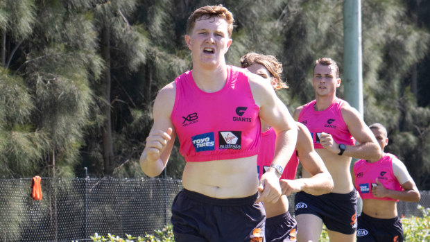 Canberra product Tom Green has been training with the GWS Giants.