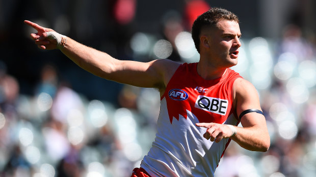 Tom Papley has enjoyed a breakout 2020 campaign and is now regarded as one of the AFL's best small forwards.