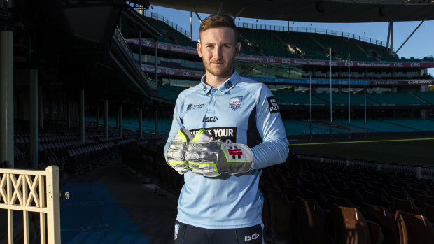 In charge: Peter Nevill and his NSW Blues are having a stellar season. 