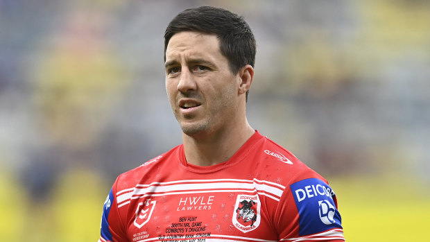 Dragons captain Ben Hunt wants out of the club.