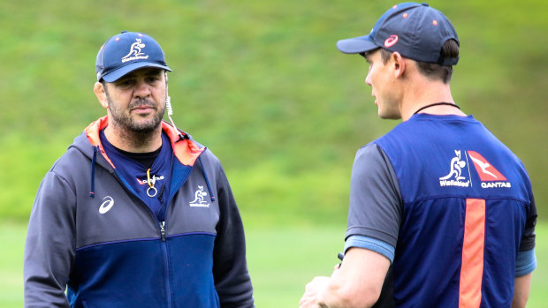 Michael Cheika is under pressure to consider changes to his coaching staff. 