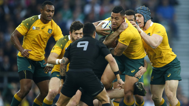 Tribe: Pocock leads the way on how to deal with Israel Folau's controversial comments. 