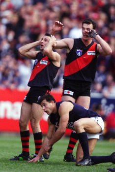 The Bombers famously lost the 1999 preliminary final to Carlton by a point.