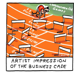 Artist impression of the business case.