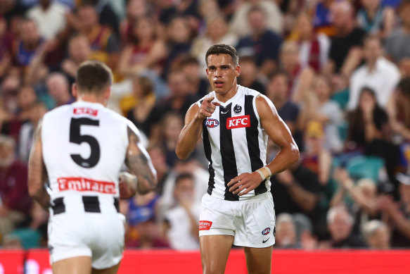 Collingwood recalled Ash Johnson for their Friday-night match against the Western Bulldogs.