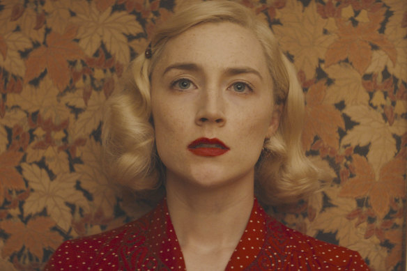 Saoirse Ronan plays a mother searching for her son in <i>Blitz</i>.
