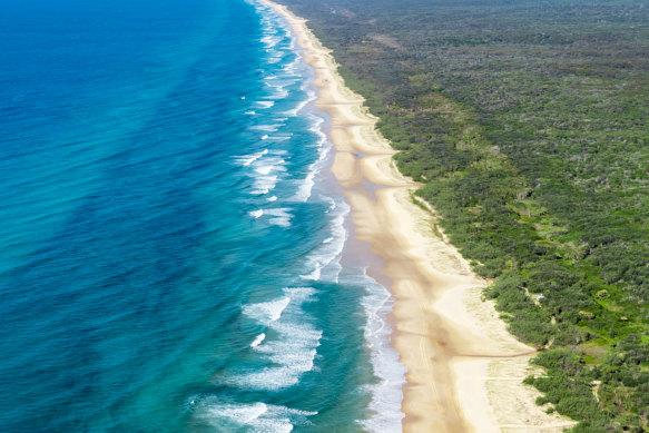 Fraser Island is the largest sand island in the world.