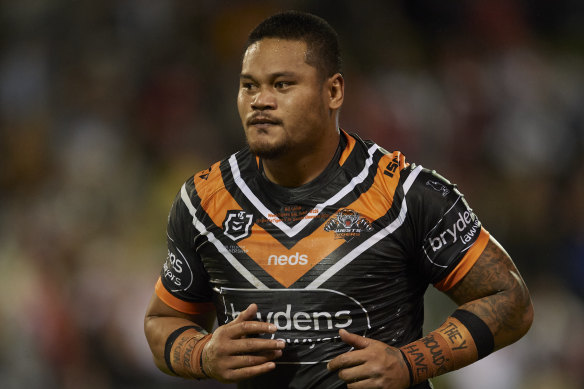Joey Leilua could feel his blood boiling after his brother, Luciano, was taken from the field following a high tackle. 
