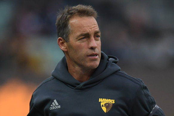There is no way Justin Langer can coach as long as AFL master Alastair Clarkson.