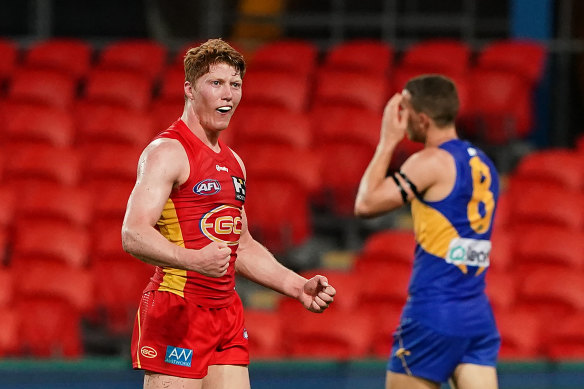 Matt Rowell starred for the Suns in their drought-breaking win over the Eagles.