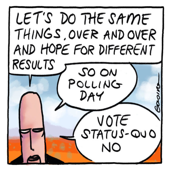 Rocking the vote.