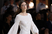 The event was full of celebrities – and celebrity offspring. Sunday Rose, the daughter of Nicole Kidman and Keith Urban, took a turn on the runway, adding another high-profile appearance to her modelling CV.