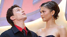 Actor Tom Holland and actress Zendaya attend to photocall of Spider-Man: Brand New Day at Four Season Hotel on June 15, 2026 in Madrid, Spain.