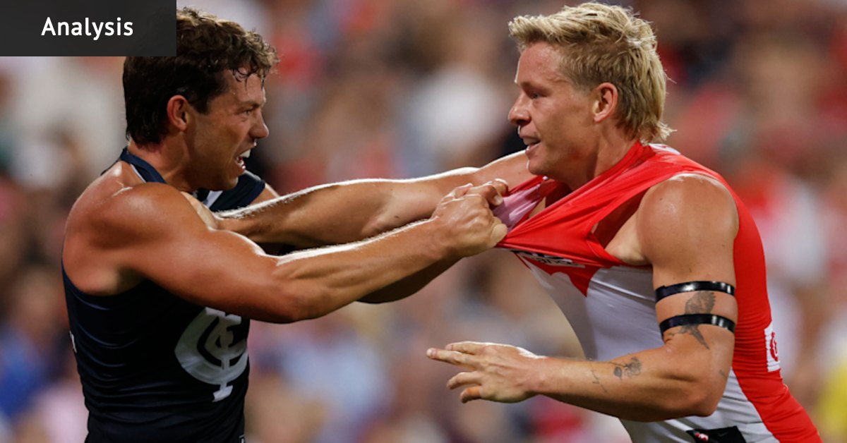 They looked shocked: The moment Carlton’s bad habits returned on opening night