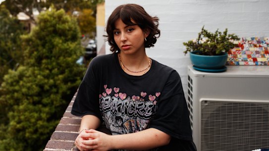 Finding a rental property in Sydney was a period of chronic stress for student Emersyn Wood.