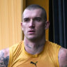 Richmond superstar Dustin Martin is out of contract at the end of 2024.