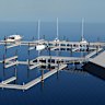 The proposed Colmslie Wharf marina. 